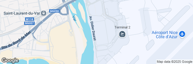 Google Maps Nice Airport, Car Rental Center Terminal 2, Nice, 06200, France